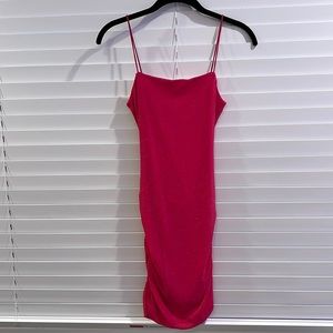 Pink sparkly shein dress. Never worn. In perfect condition and quality is good.